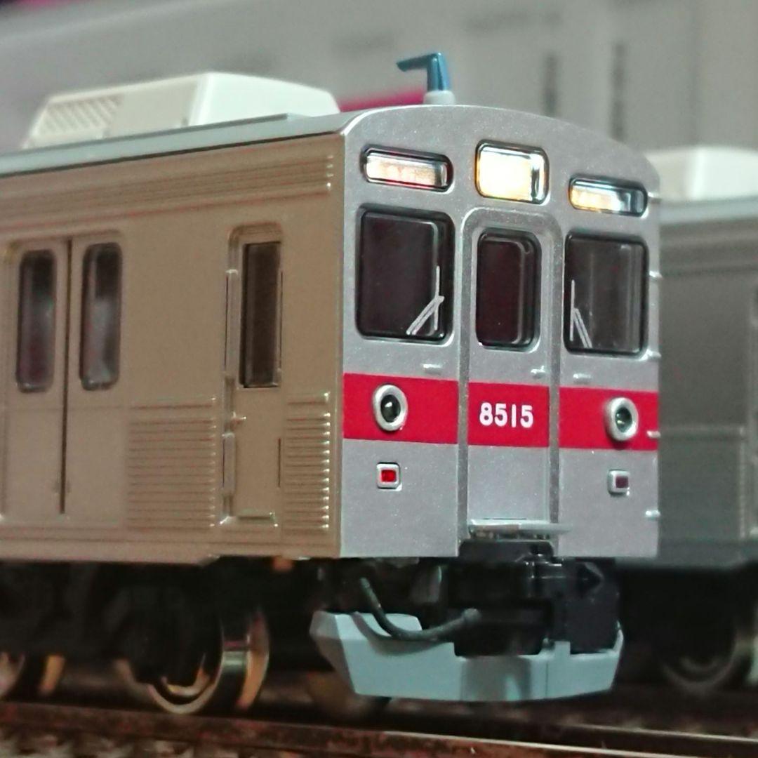 Nゲージ グリーンマックス 東急8500系 行き先点灯・黄色テープ付き