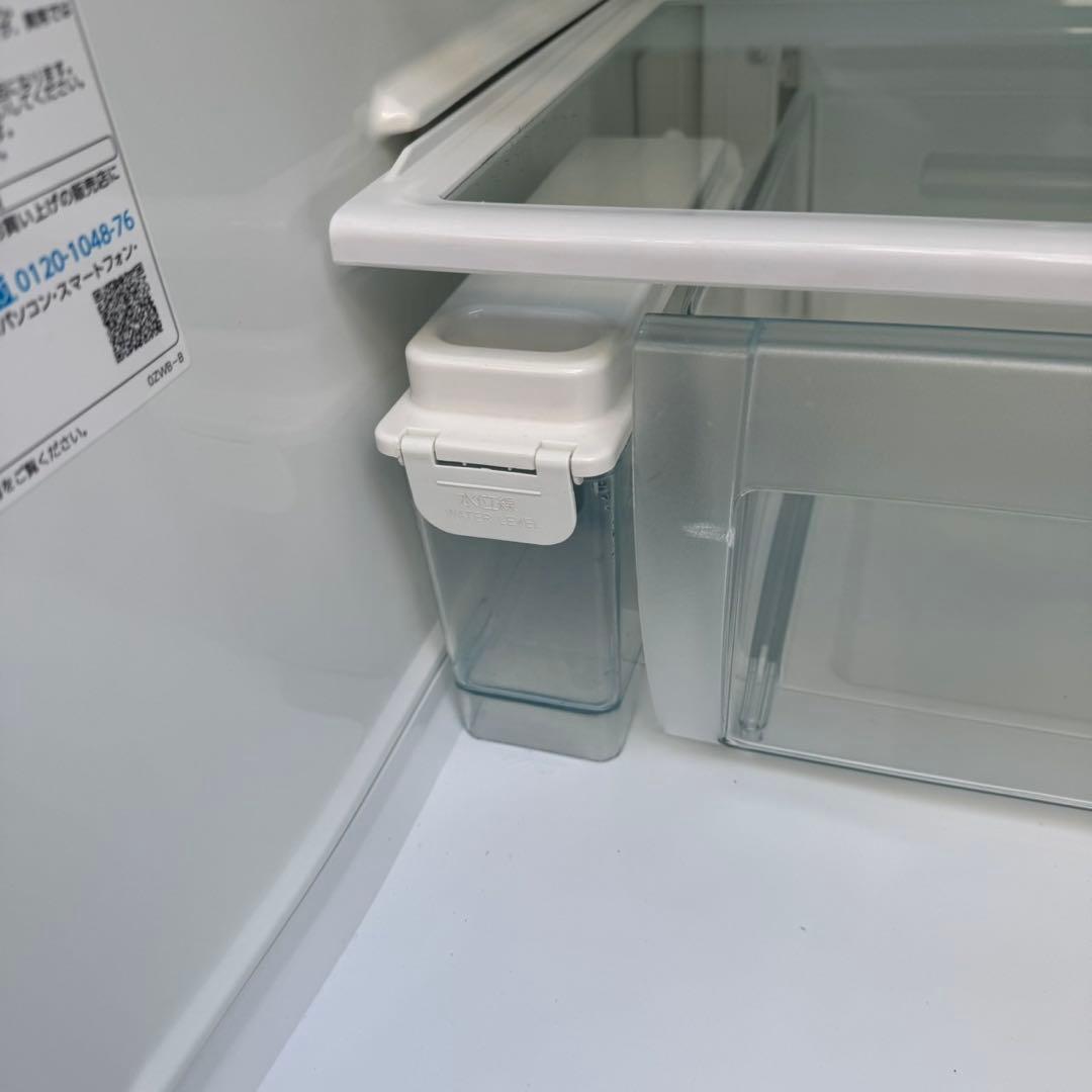 128⭐️2017年製美品★東芝冷蔵庫　自動製氷付き　ガラス扉大型5ドア　410L