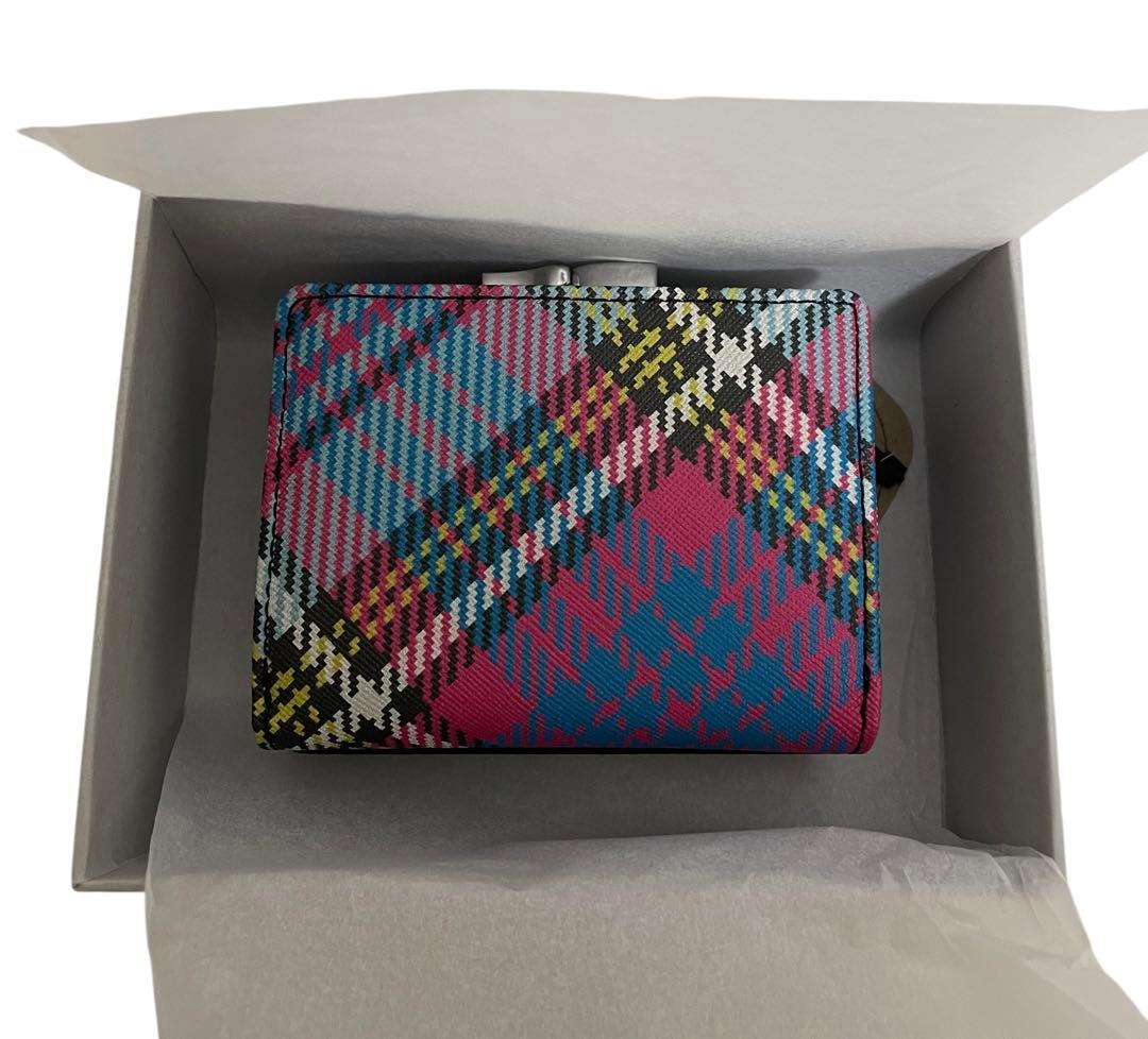 す*み様 vivienne westwood コンパクト財布 チェック柄