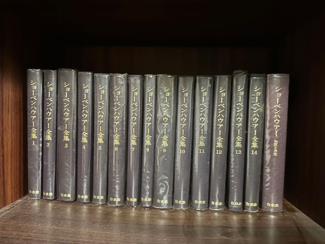 ショーペンハウアー全集 全14巻＋別冊