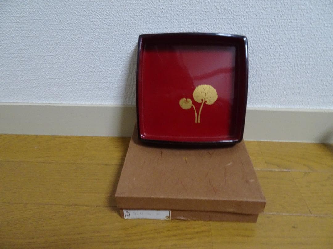 まとめ売り　５種類　民芸工芸品(桜皮細工＆漆製品)　未使用　箱入 de-5