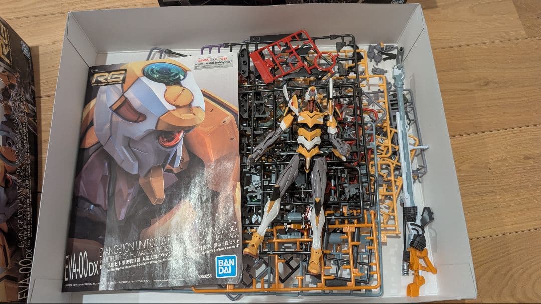 RG エヴァンゲリオン　初号機(シン劇場版)　4号機　3号機　零号機