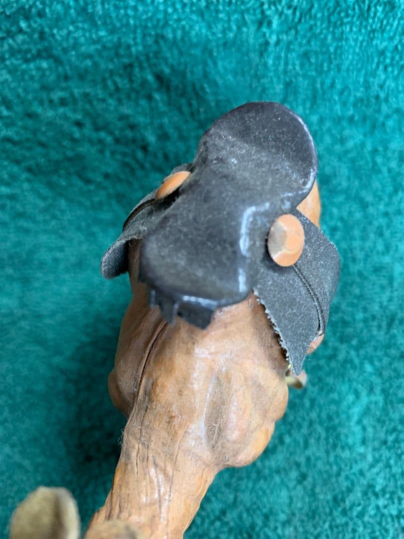 入手不可能！ラクダ皮で作ったラクダ人形 ハンドメイド 希少品