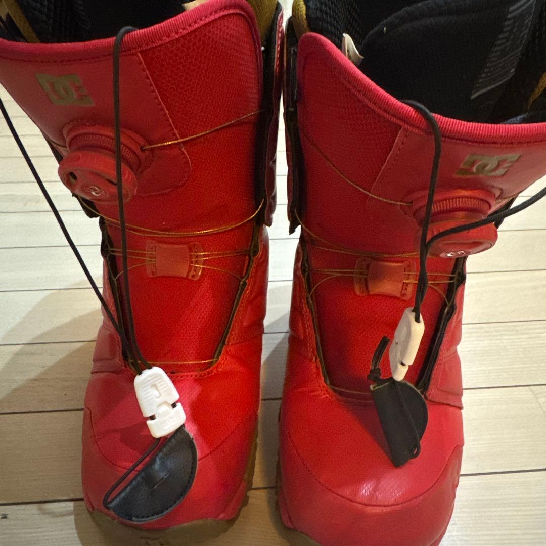 DC スノーボードブーツ レッド