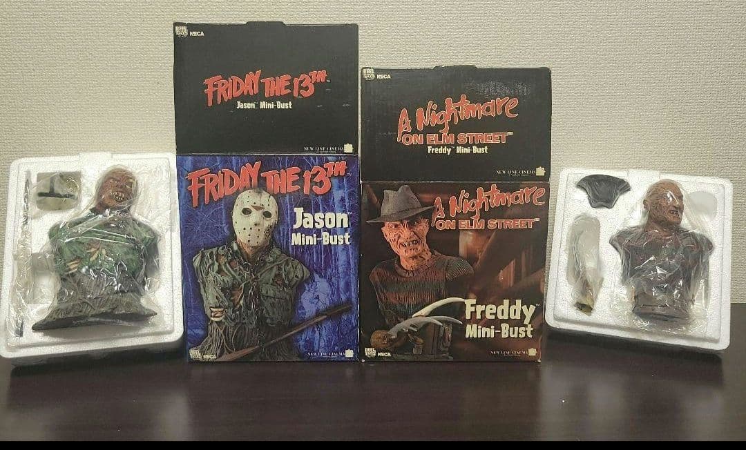 NECA　フレディ　ジェイソン　ミニバスト　フィギュア　スタチュー