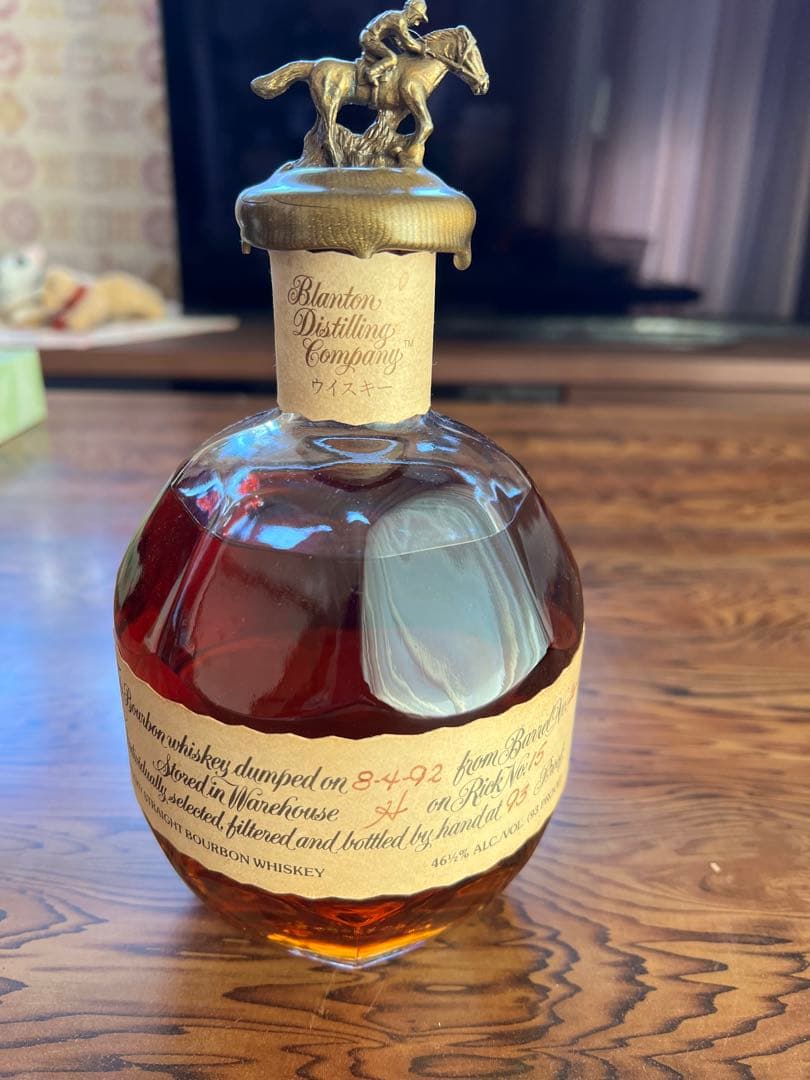 古酒Blanton's バーボンウイスキー 750ml