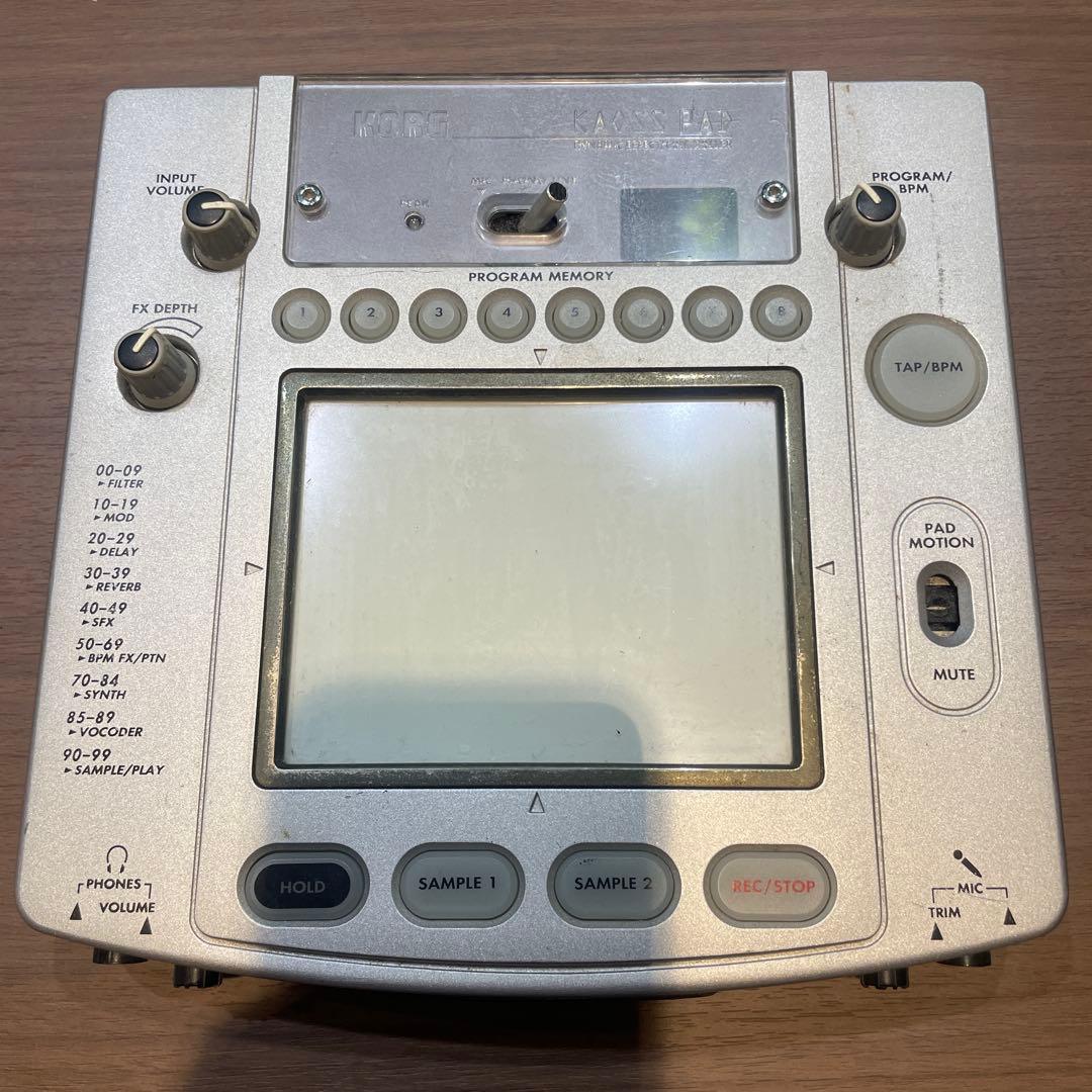 お値下げしました！KORG KAOSSPADKP2 エフェクターACアダプター付