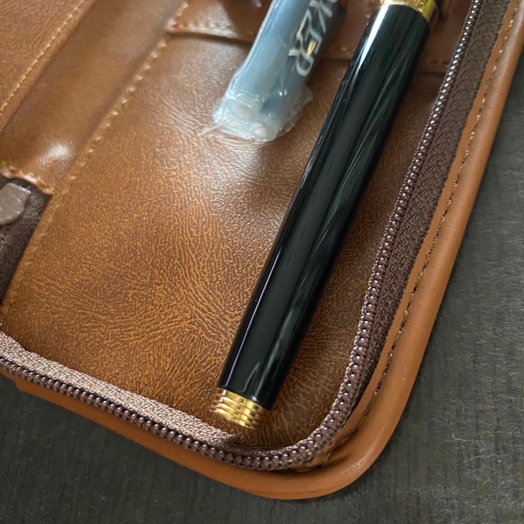 【新品 未使用】PARKER 万年筆 ペンケース インク