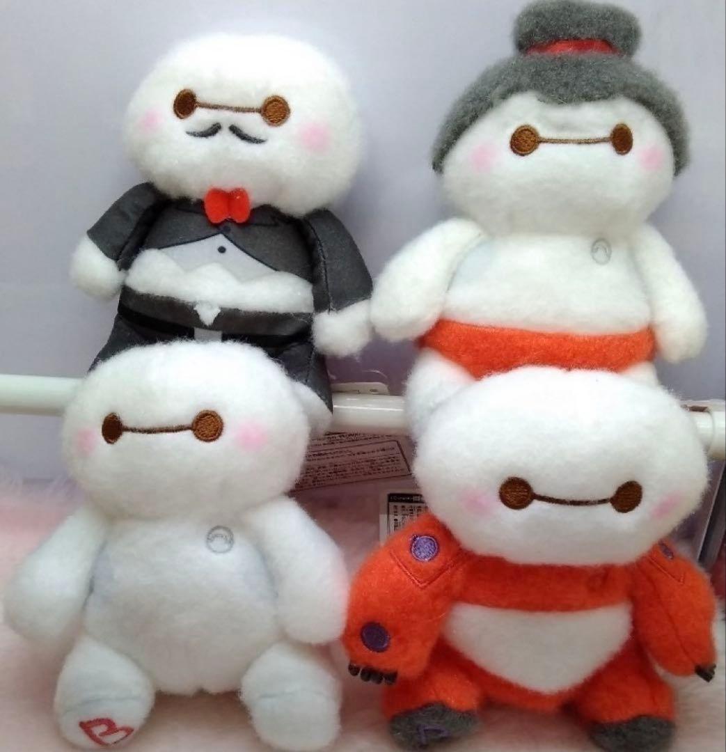 新品☆ベイマックス ミルキーボアコスチュームマスコット4体コンプリートセット