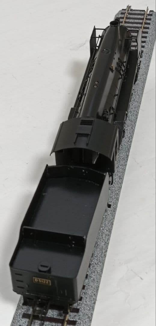 HOゲージ 天賞堂アダチ D51全流蒸気機関車、メンテナンス済