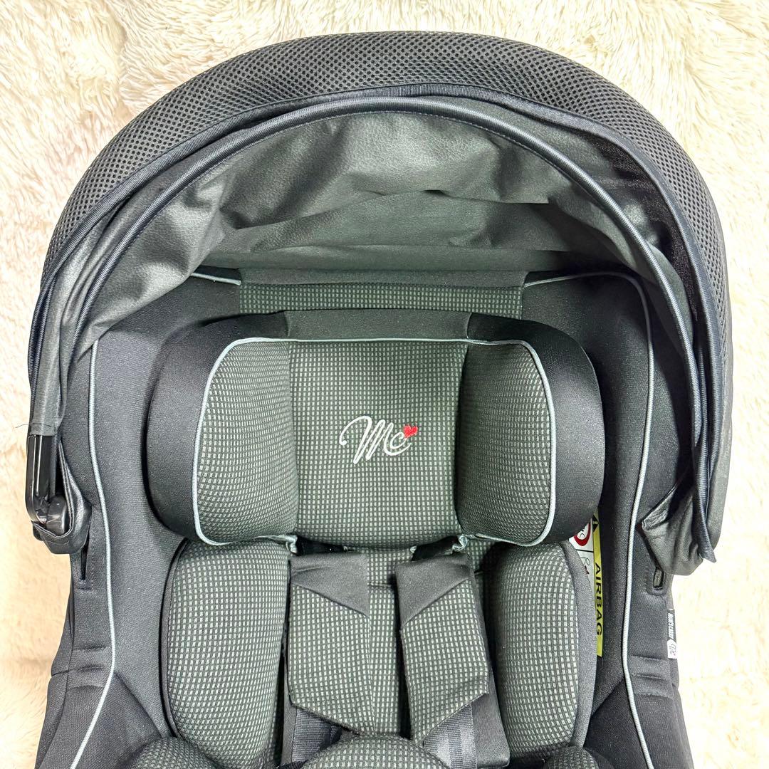 マムズキャリー　ターンレジェFIX グレー　ISOFIX 西松屋