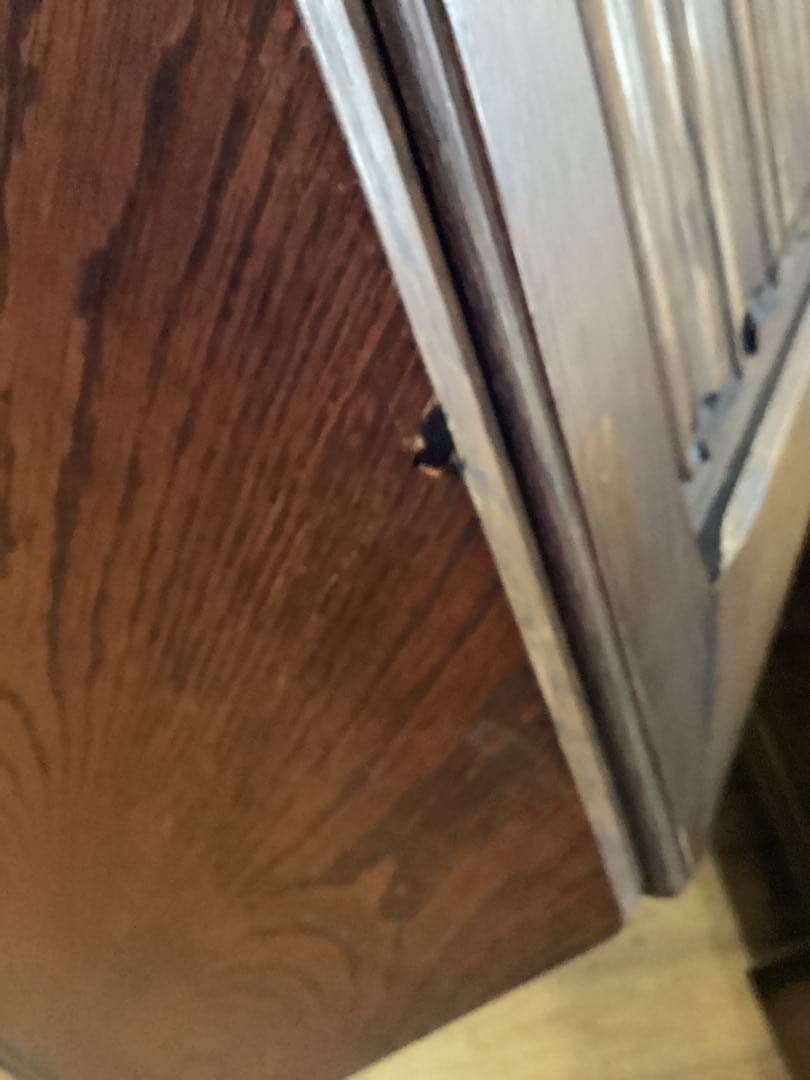 イギリスアンティーク　ライティングビューロー　デスク　キャビネット