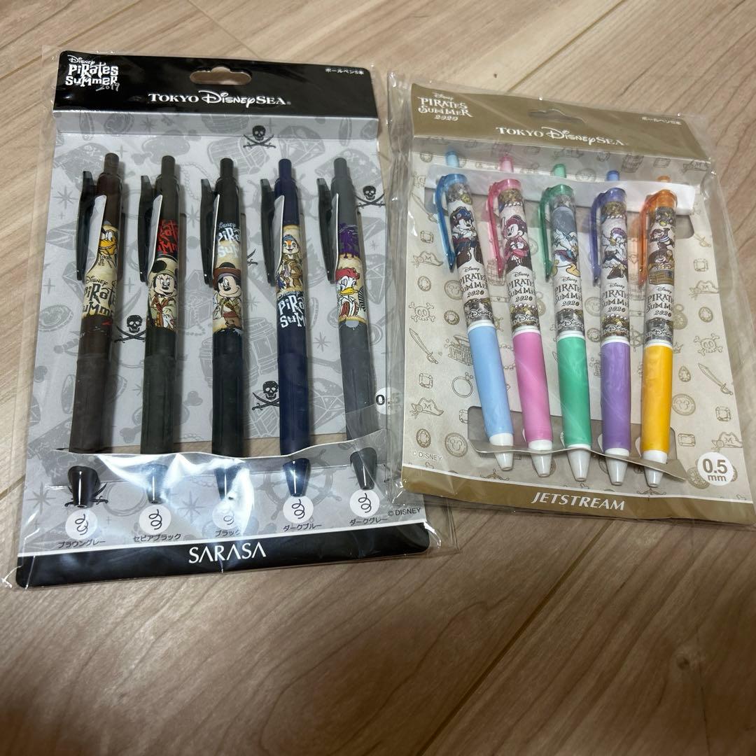 東京ディズニーシー ボールペンセット　パイレーツ