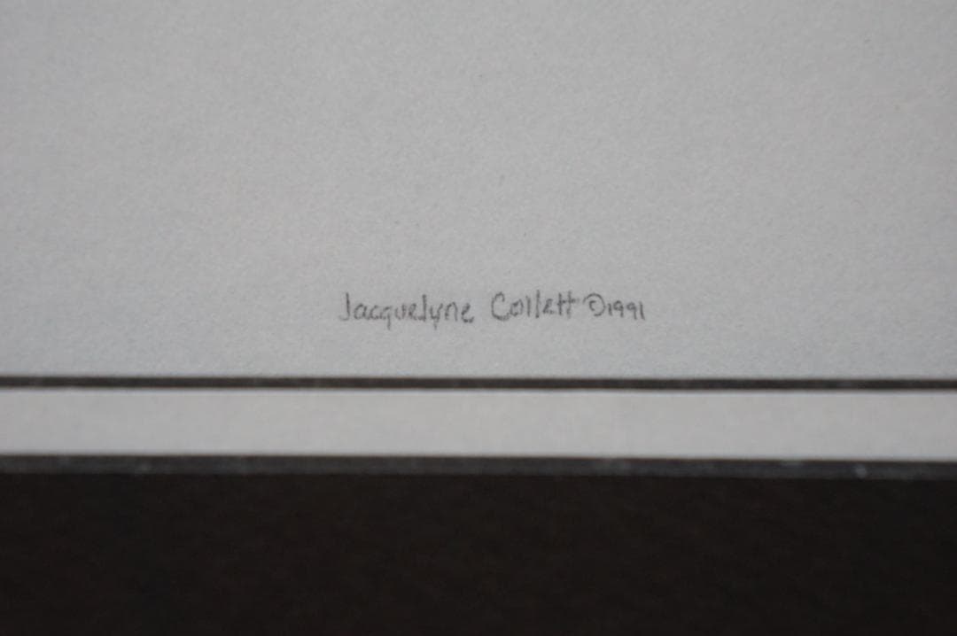 ガラスアート Jacqueline Collett 1992 シャドウボックス