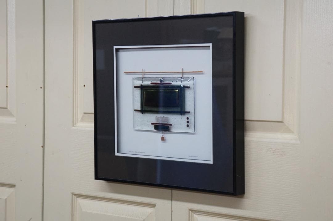 ガラスアート Jacqueline Collett 1992 シャドウボックス