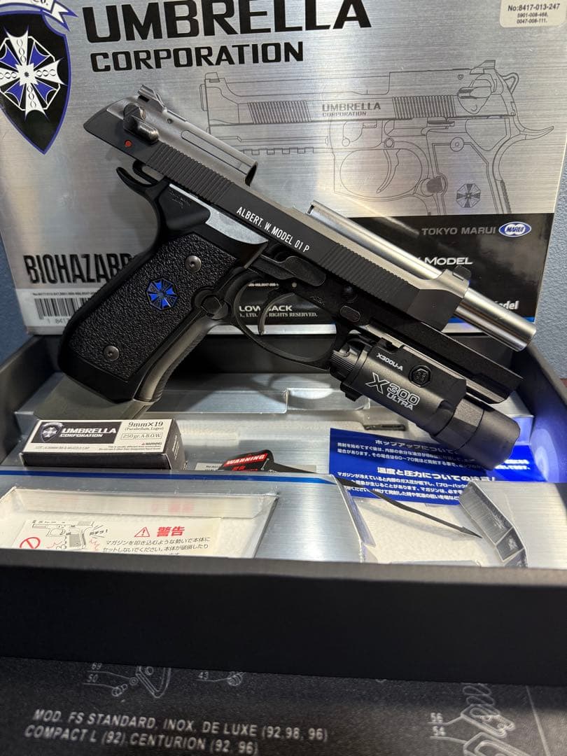 東京マルイ BIOHAZARDコラボモデル アルバート.W.モデル 01P