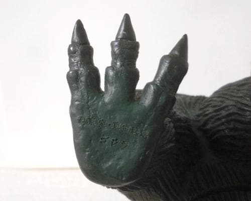 希少　キンゴジ　ゴジラ　ソフビ　フィギュア　バンダイ　当時物　レトロ