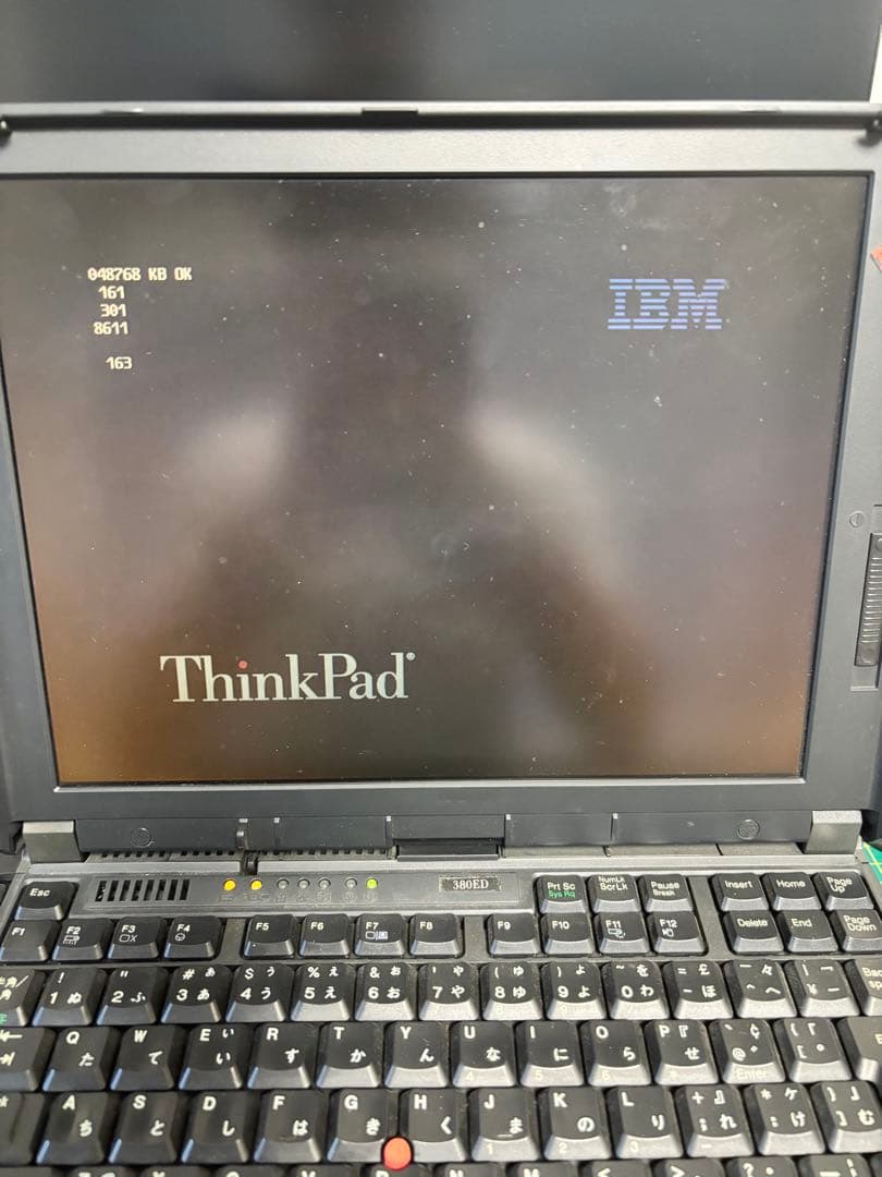 美品　IBM Thinkpad 380ED type 2635 通電確認済み