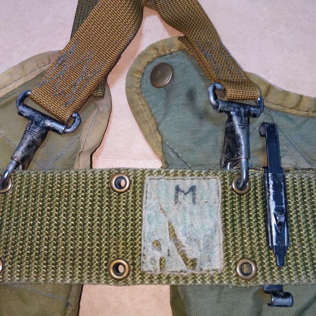 アメリカ軍ALICE装備 LC−1/−2ベルト/サスペンダー/ポーチ 実物中古品
