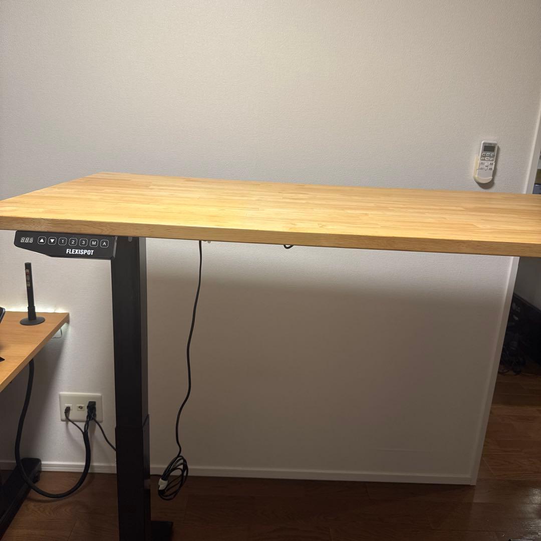 KANADEMONO 天板 × FLEXISPOT 電動昇降デスク