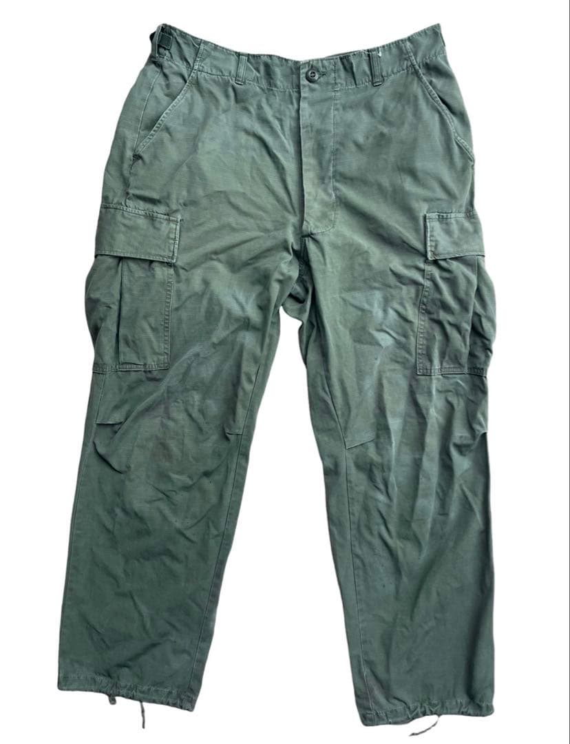 米軍ナム戦4thジャングルファティーグパンツ1967年官給品M/Rサイズ