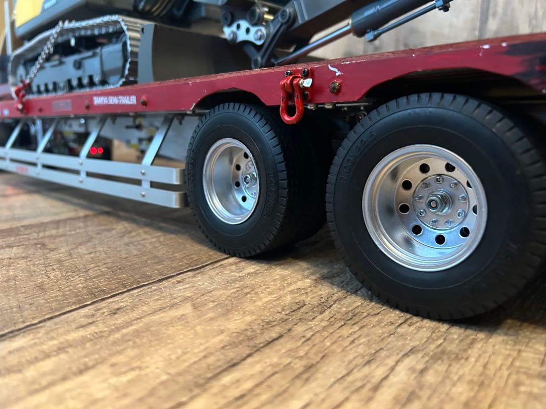 r*o様 タミヤ1/14 トレーラー 重機運搬車