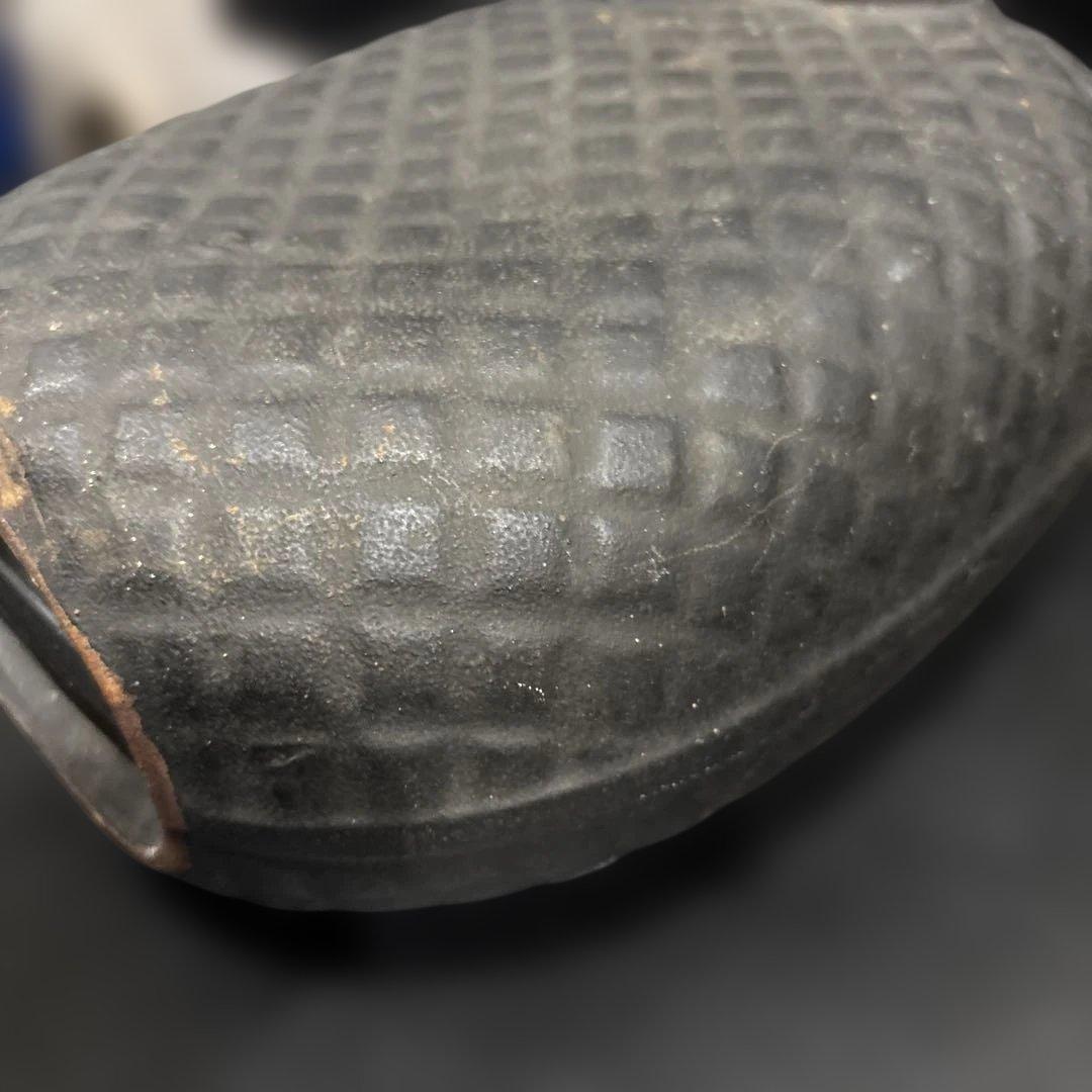 戦時代用品】昭和期 陶器製 湯たんぽ 金属供出令 戦時生活資料」