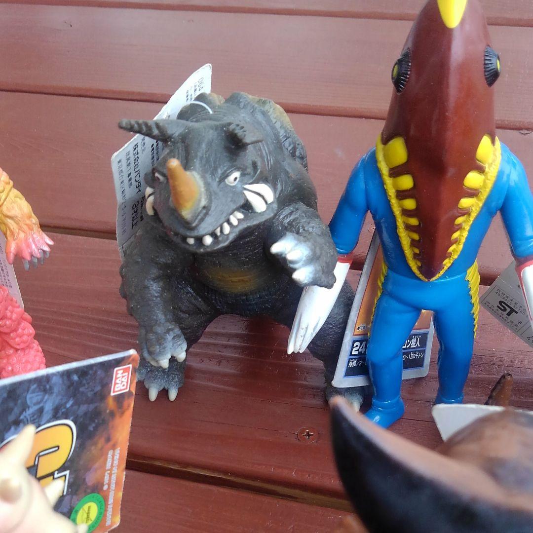 ✴️昭和の怪獣❇️ウルトラマン 怪獣✨(25個セット)タグ付き・バンダイ⭐ソフビ