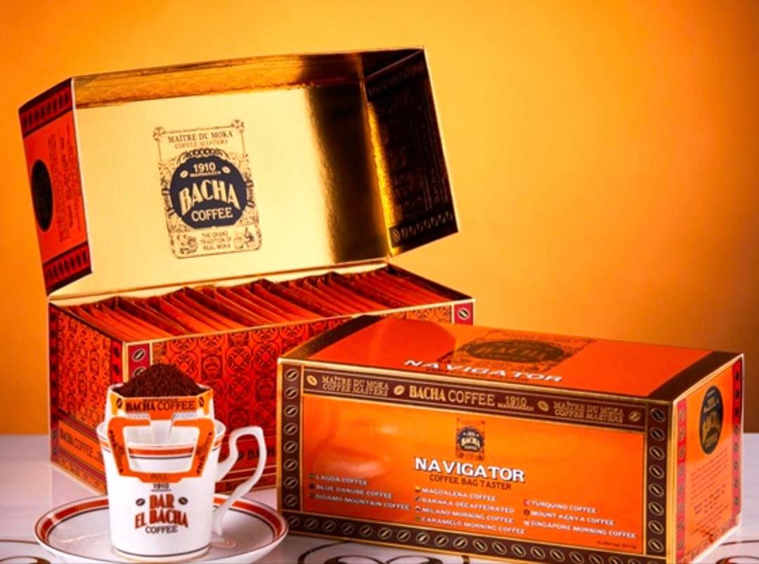 日本未発売　バシャコーヒー　Bacha Coffee 25個入　袋付ショッパー付