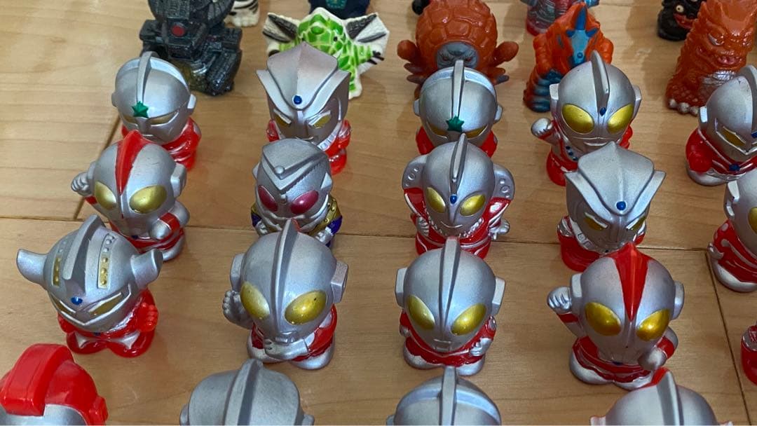 【激レア☆レトロ】ウルトラマン　指人形 計６４体　セット売り