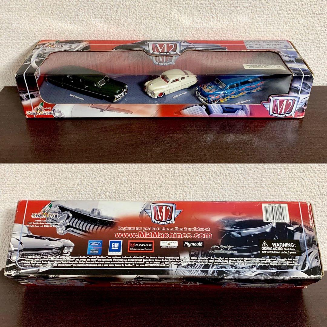 ミニカー M2 Machines 1/64 Mercury 1949 CastLine