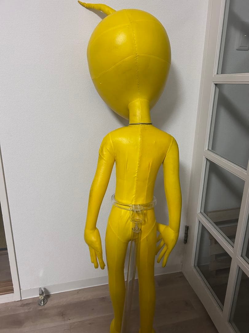 日清カップヌードル懸賞品イエローエイリアンフィギュア 約130cm