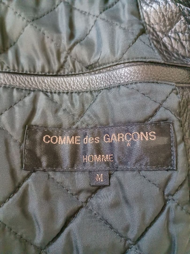 コム・デ・ギャルソン・オム　シングルライダースジャケット