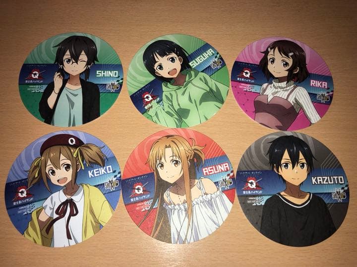 SAO×富士急 コースターセット