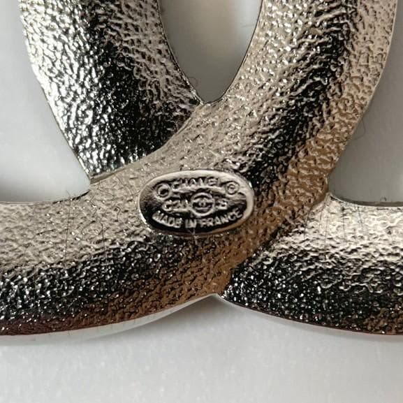 美品　C20　CHANEL シャネル　CC　ココマーク　ブローチ　ラインストーン