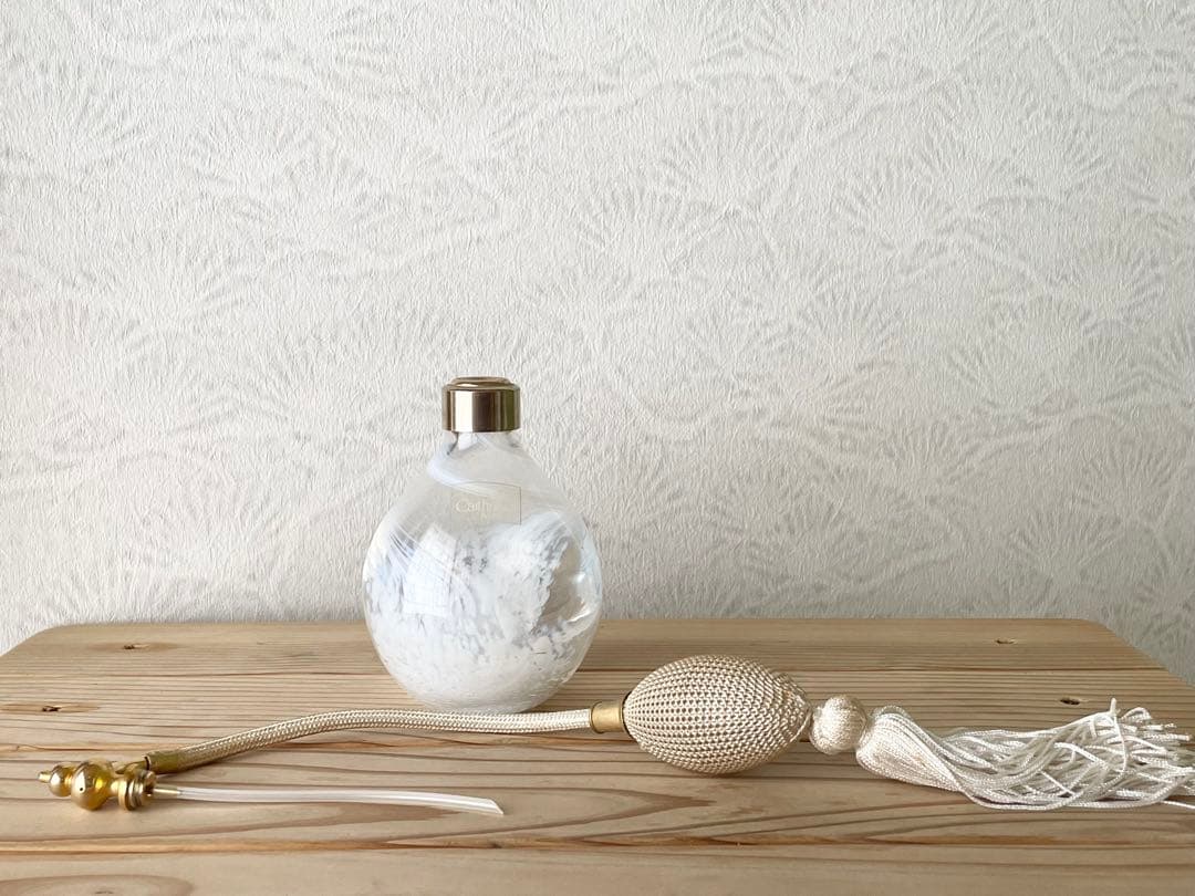 ビンテージ/Caithness /ケイスネス/スコットランド/バルブ式/香水瓶