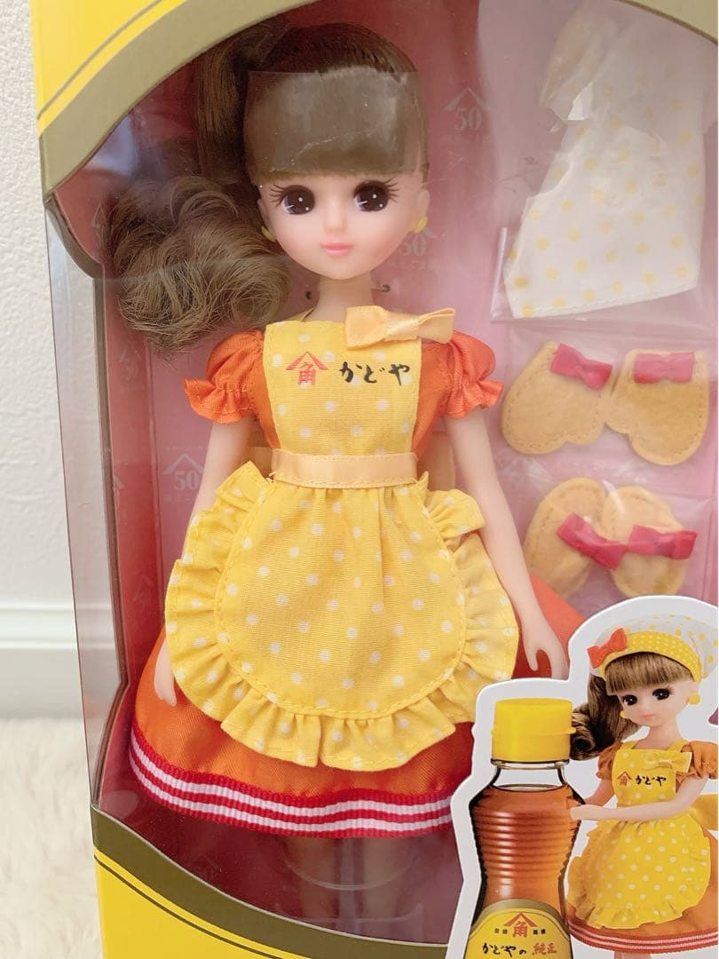 【レア】コラボ 限定品　かどやリカちゃん
