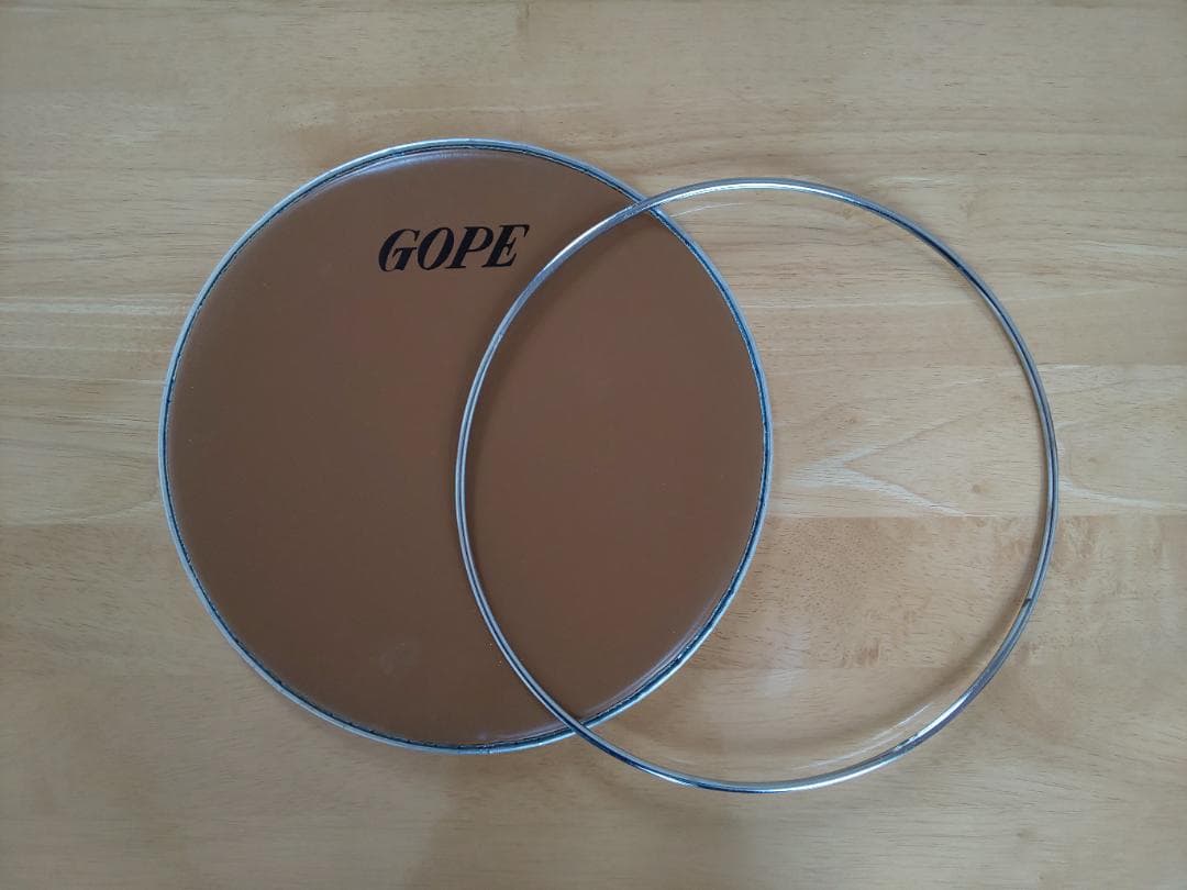 パンディロ シャローモデル ヤギ皮ヘッド 10インチ （重量約410ｇ）