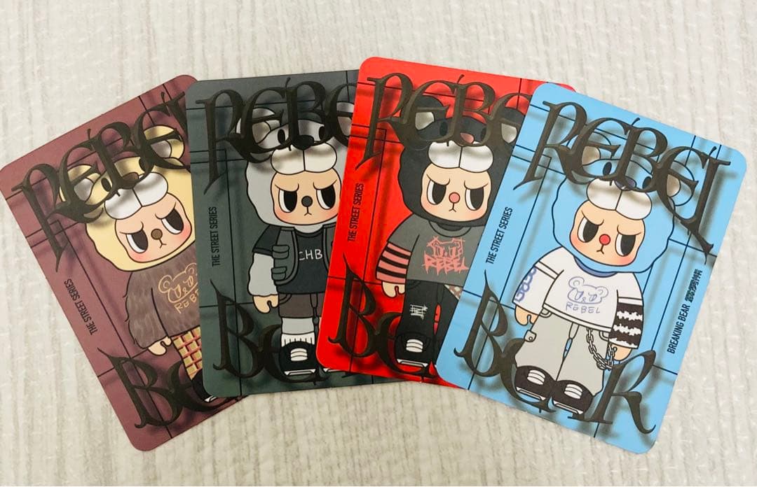 混沌甜心 叛逆熊 REBEL BEAR レベルベア ぬい babythree似