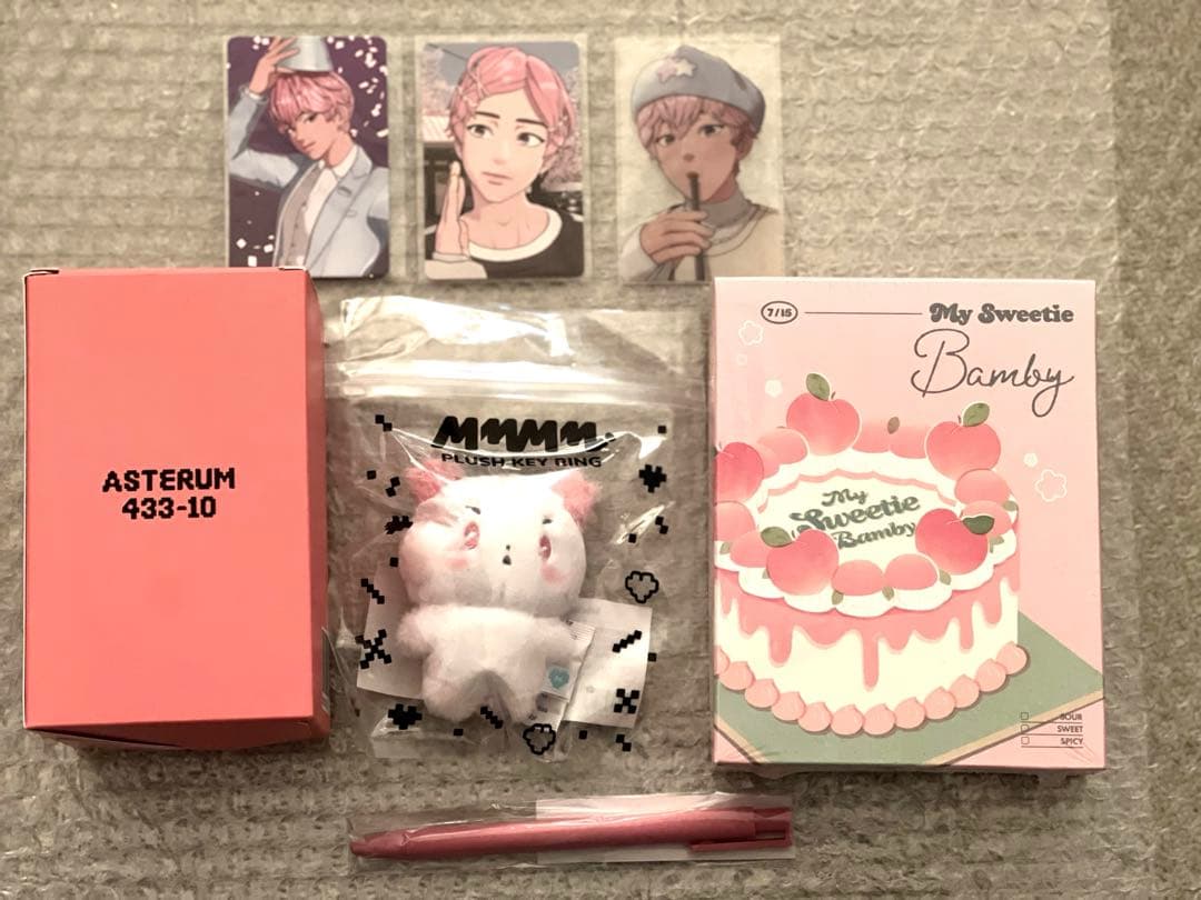 PLAVE バンビ BAMBY バースデーキット キーリング カップ トレカ