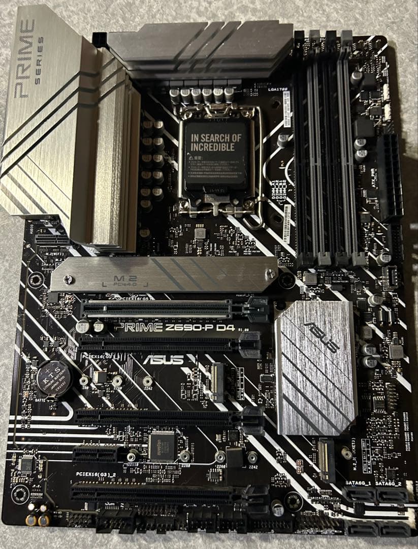 ASUS PRIME Z690-P D4 マザーボード　動作品　訳あり