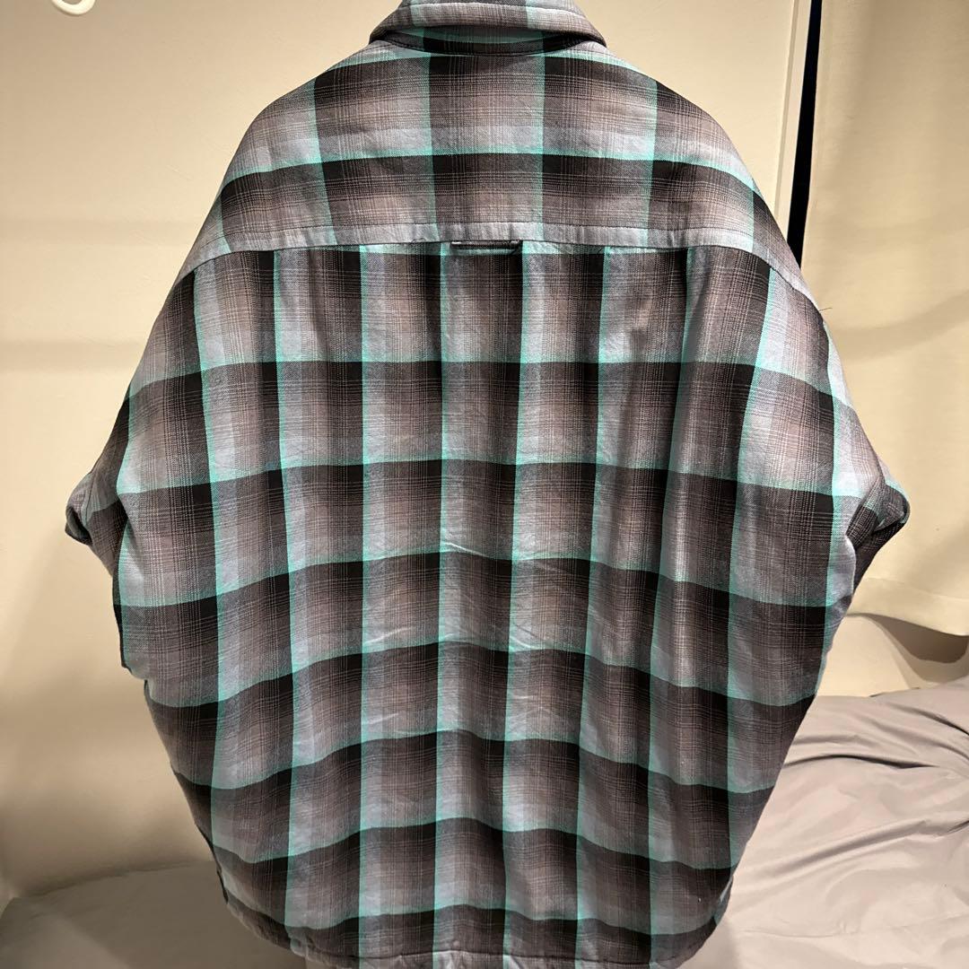 か*ま様 ミハラヤスヒロ　2024AW オーバーサイズパテッドチェックジャケット