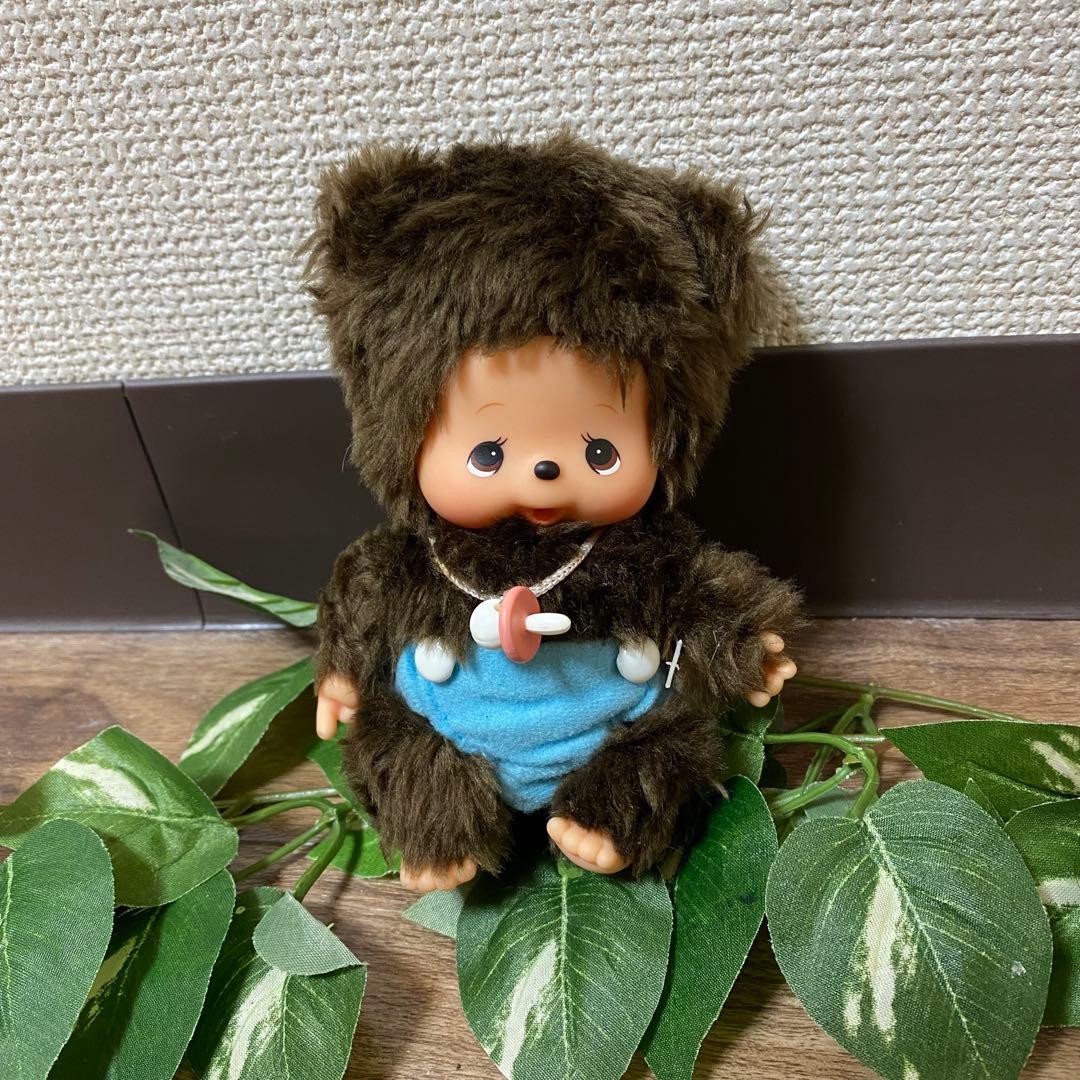 希少　モンチッチぬいぐるみ　ベビチッチの友達クマのマーたん