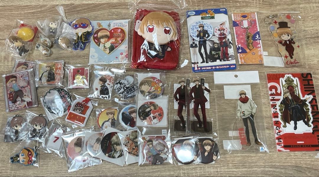 銀魂　沖田　グッズ　まとめ売り