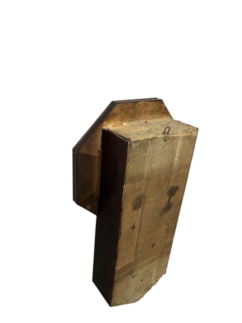 美品 精工舎 頭大丸尾長 ゼンマイ 振り子 掛け時計 アンティーク 古時計