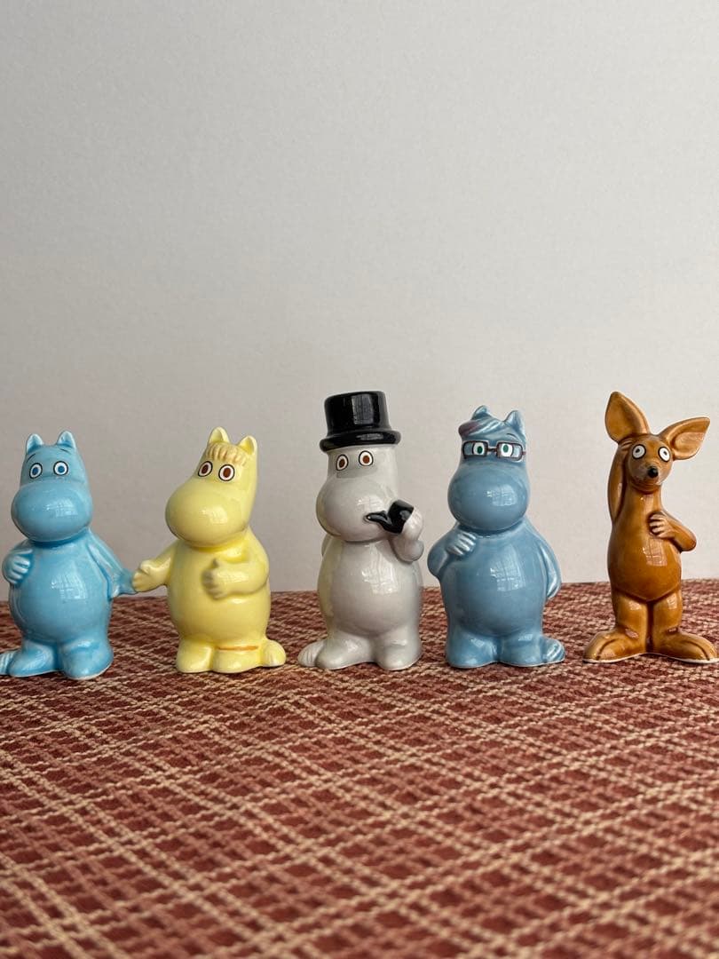 ムーミンとその仲間たち　陶器の置物