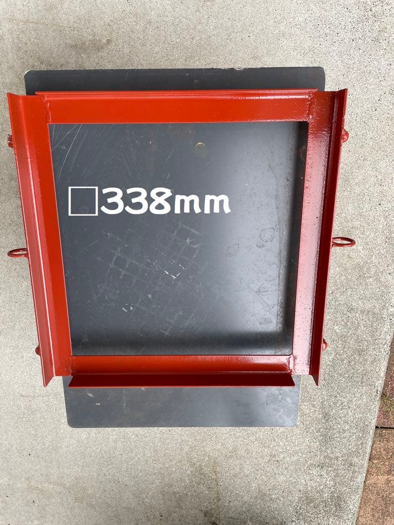 日本蜜蜂　巣箱台　338mm（赤）