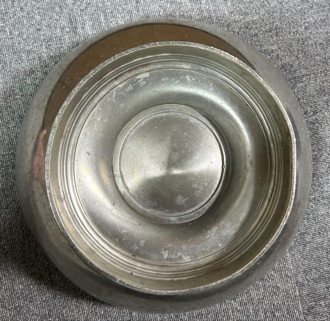 非売品大型錫　ピューターシャンパンクーラー　アイスボックス　ワインクーラー