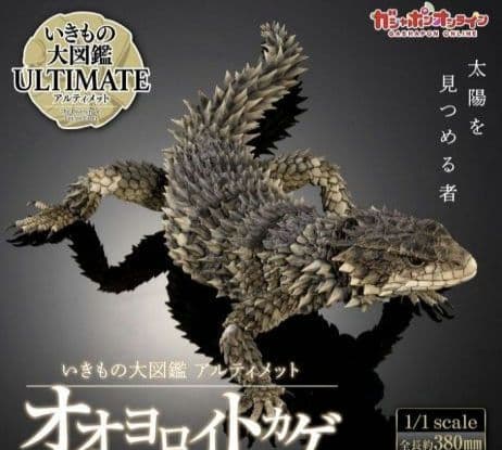 新品輸送箱未開封 いきもの大図鑑アルティメット ナイルワニ＆オオヨロイトカゲ