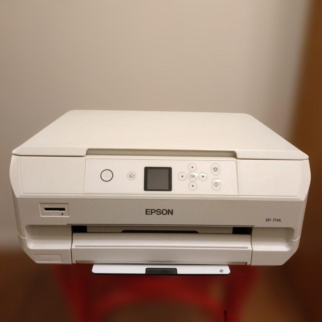 [ジャンク品] EPSON EP-711A インクジェットプリンター 本体